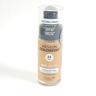 Revlon ColorStay Natural Foundation for Normal / Dry Skin 460 Macadamia - SEALED - Image 1 of 2