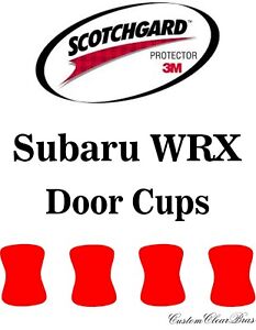 3M Scotchgard Paint Protection Film Clear Pre-Cut Fits 2018 2019 2020 Subaru WRX