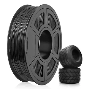 SUNLU 1.75mm TPU Filament 95A Flexibility 3D Printer Material 0.5kg Spool(1.1lb) - Picture 1 of 18