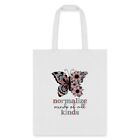 Autism Normalize Minds Of All Kinds Tote Bag, One Size, White