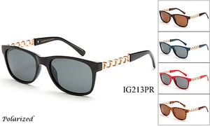 Mujeres Diseñador Gafas de Sol Polarizadas Moda 100% Protección UV Retro De Colección - Imagen 1 de 7