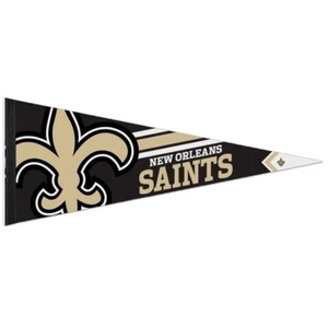 NEW ORLEANS SAINTS ROLL UP PREMIUM FELT PENNANT 12"x30" NEW WINCRAFT 👀 - Picture 1 of 1