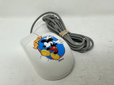 Fellowes Mickey Mouse Disney Vintage 2-Button Computer Mouse PS/2 Cable - Image 1 of 4