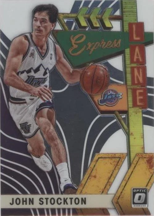 2019-20 Panini Donruss Optic - John Stockton #8