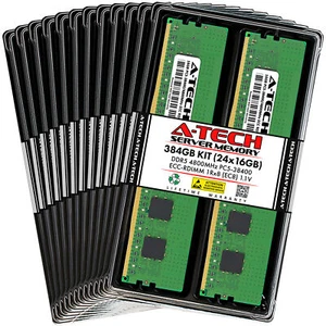 384GB 24x16GB PC5-4800 EC8 RDIMM Supermicro 122HA-TN-LCC 222HA-TN Arbeitsspeicher RAM - Bild 1 von 6