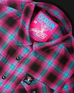 NIP! Women's Dixxon Flannel "SHREDDY" Flannel Shirt! SIZE MEDIUM! FAST SHIP! - Picture 1 of 4