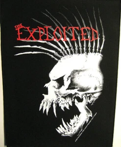 EXPLOITED RÜCKENAUFNÄHER BACKPATCH # 4 FUCK THE SYSTEM 36x29cm AUFNÄHER PATCH - Bild 1 von 1