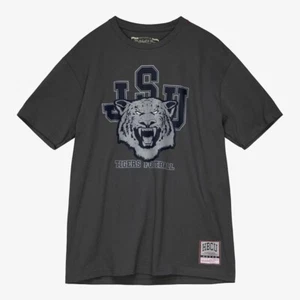 Men's Charcoal Jackson State Tigers Classic Mascot Football T-Shirt Size XL - Picture 1 of 6
