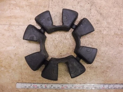 1985 Kawasaki 454 LTD K171-1> rear wheel rubber dampers - Image 1 of 4