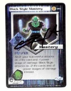 1x V1325: Black Stye Mastery: 145: Unlimited: MP: Trunks Saga: Foil: Signed/Aut - Picture 1 of 1