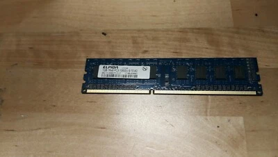 PAIR OF Elpida EBJ10UE8BDF0-DJ-F PC3-10600U-9-10-A0 1GB Memory RAM FREE SHIPPING - Image 1 of 3