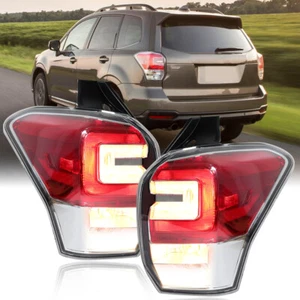 Left&Right Tail Lights For Subaru Forester 2017-2018 Rear Brake Lamps Assy Outer - Bild 1 von 13
