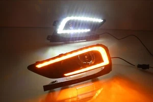 2x DRL LED Daytime Running Driving Light For Chevrolet Cruze 2016 2017 2018 - Picture 1 of 10