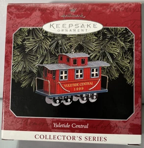 1998 Hallmark Andenken Ornament - Yuletide Central 5. in der Serie Neu in Box - Bild 1 von 2