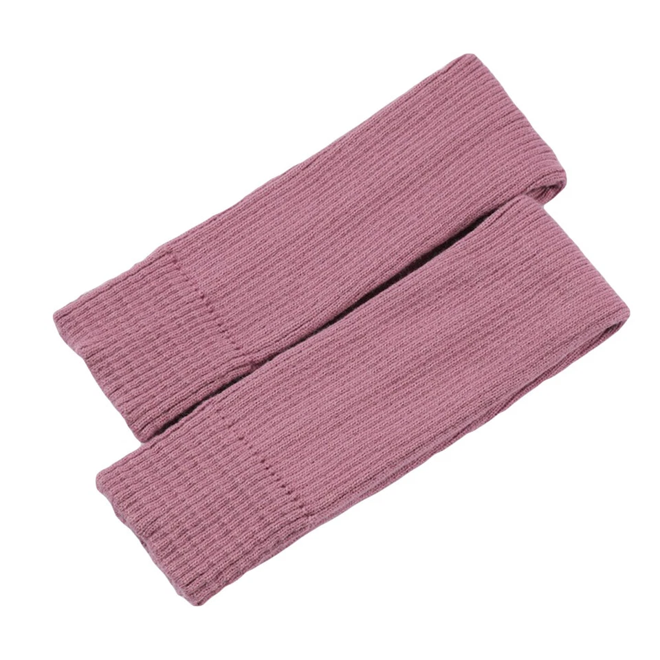 Women Solid Striped Knitted Over Knee Sports Crochet Latin Dance Yoga Socks - Image 1 of 1