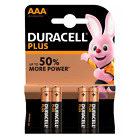 2X Duracell Mn2400 Aaa Plus Power Batteries Pack Of 4 Valentine's Day Eid Easter
