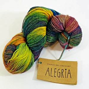 Manos Del Uruguay ALEGRIA Color A8855 PINDO 75% Superwash Merino 25% Nylon - Picture 1 of 12