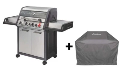 Enders Gas Grill Monroe Pro 4 SIK Turbo with Weather Cover 800 Degree Turbo Zone - Image 1 of 4