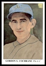 1985 BLC AMERICA'S NATIONAL PASTIME - #13 MICKEY COCHRANE PHILADELPHIA ATHLETICS