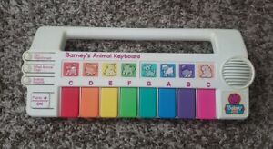 Vintage 1990 Playskool Barney's Animal Keyboard Tested Works
