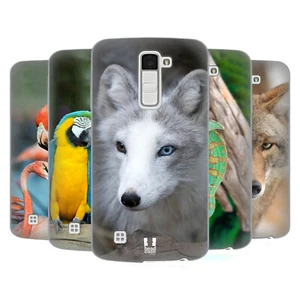 HEAD CASE DESIGNS FAMOUS ANIMALS HARD BACK CASE & WALLPAPER FOR LG PHONES 3 - Picture 1 of 34