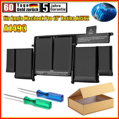 A1493 AKKU Für Apple Macbook Pro 13" Retina A1502 A1582 2013 2014 -2015 - Bild 1 von 4