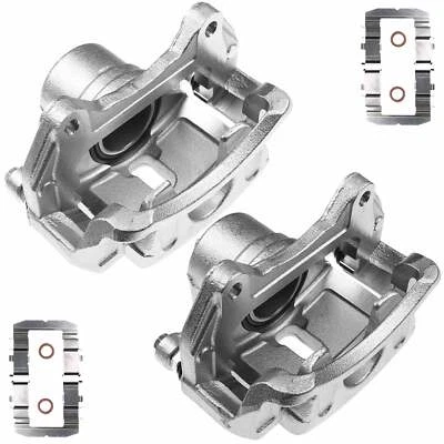 2x Front Left & Right Brake Calipers with Bracket for Kia Cadenza 2014 2015 2016 - Image 1 of 4