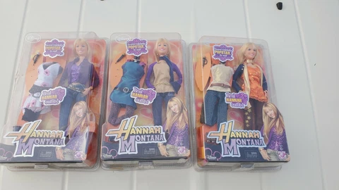 3 Disney Hannah Montana Collection Dolls 2007 New in Package NEW FREE SHIPPING Cover