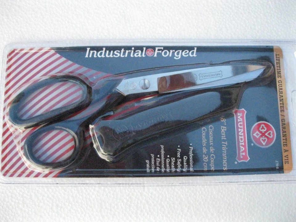  MUNDIAL 270-8 BENT TRIMMER DRESSMAKER SHEAR SCISSOR 8" - Image 1 of 1