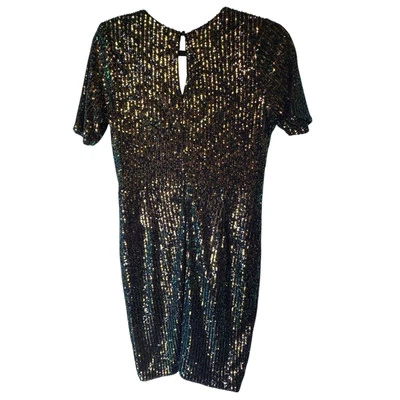 Heartloom Dress Sequin Women’s Small Fairy Festival Whimsical Mardi Gras - Image 1 of 4