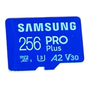 Carte mémoire microSDXC Samsung PRO Plus 256 Go - Photo 1 sur 3