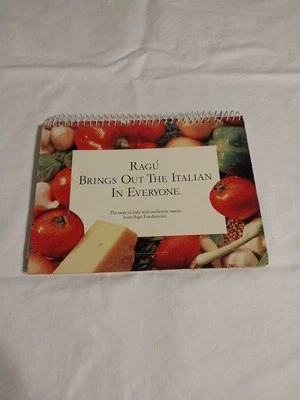 Ragu Brings out the Italian in everyone cookbook 1988 vintage  - Image 1 of 4