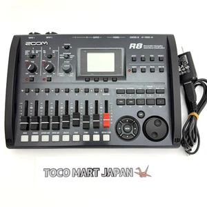 ZOOM R8 Multitrack 8 Track Digital Recorder Sampler With Adapte From Japan #0023 - Picture 1 of 11