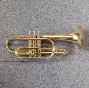 "Yamaha YCR-2310 Kornett gebraucht zur Reparatur wie abgebildet viele Dellen Kratzer Japan" - Bild 1 von 6