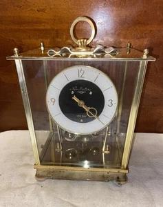 Reloj Torsión Carro Latón 100 Días Maestro Nuevo Nisshin, Japón De Colección - Imagen 1 de 12