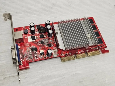 GeForce FX 5200 128MB DDR, 64 BIT, AGP 8x, Palit NA-52000-TD016-PM8531, WORKING - Image 1 of 4