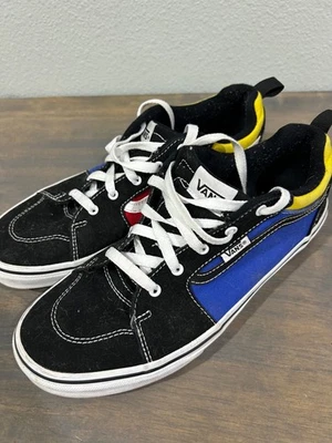 Vans Boys Filmore 500714 Rally Block Sneakers Shoes Youth Size 7 - Image 1 of 4