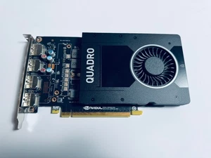 NVidia Quadro P2200 Grafikkarte 5GB 4 x Displayport - Bild 1 von 5