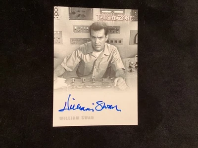 TWILIGHT ZONE A-162 WILLIAM SWAN AUTOGRAPHED CARD - Image 1 of 2