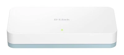 D-Link DGS-1008D 8-Port Gigabit Desktop Switch, Hub, Internet Splitter, Metal, F - Image 1 of 4