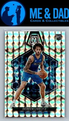 2023-24 Panini Mosaic Silver #248 Derrick Lively II - Image 1 of 2