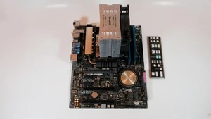 ASUS Z97-Deluxe Z97, ATX, mit Intel i7-4790K, 16GB DDR3 RAM und Kühler, Konvolut - Bild 1 von 5