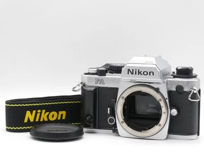 Honeycomb Shutter TOP MINT Strap Nikon FA Silver 35mm SLR Film Camera dal... - Immagine 1 di 4