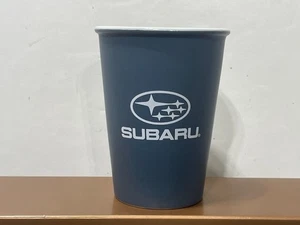 Subaru Promotional Blue Gray Ceramic Coffee / Tea Cup - 4 1/2" Tall - Picture 1 of 7