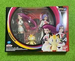 S. H. Figuarts Pokemon Team Rocket Gruppe Spielzeug Musashi James Meowth komplett - Bild 1 von 7