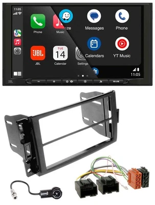 JBL MP3 DAB Bluetooth USB 2DIN Autoradio für Chevrolet Corvette 05-13 Uplander 0 - Bild 1 von 4