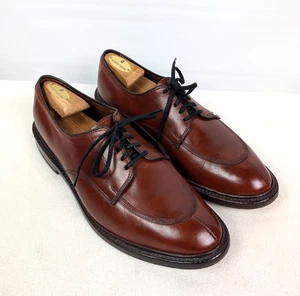 Zapatos Walton ALLEN EDMONDS Talla 10 D Chile Marrón Punta Dividida Oxford Hechos en EE. UU. - Imagen 1 de 8