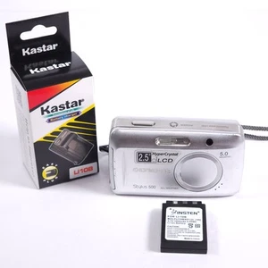 Olympus Stylus 500 5,0-MP-Digitalkamera – silberfarben - Bild 1 von 10