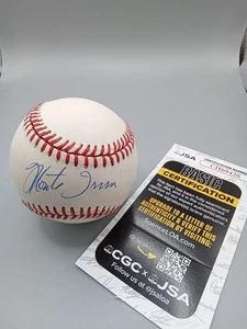 Monte Irvin Signed Official American League Rawlings Baseball JSA - Picture 1 of 5
