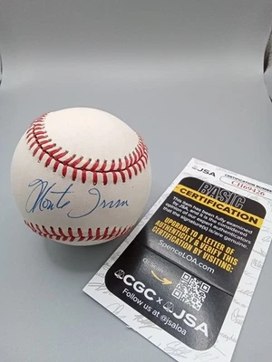 Monte Irvin Signed Official American League Rawlings Baseball JSA - Image 1 of 4